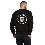 los-angeles-death-and-seduction-goth-streetwear-punk-rock-apparel-skulls-skeleton-Apparel & Accessories > Clothing (1604) - Death And Seduction Champion Sweatshirt